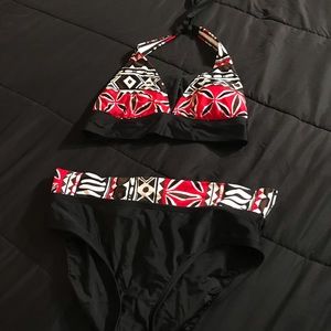 Halter two piece bathing suit!
